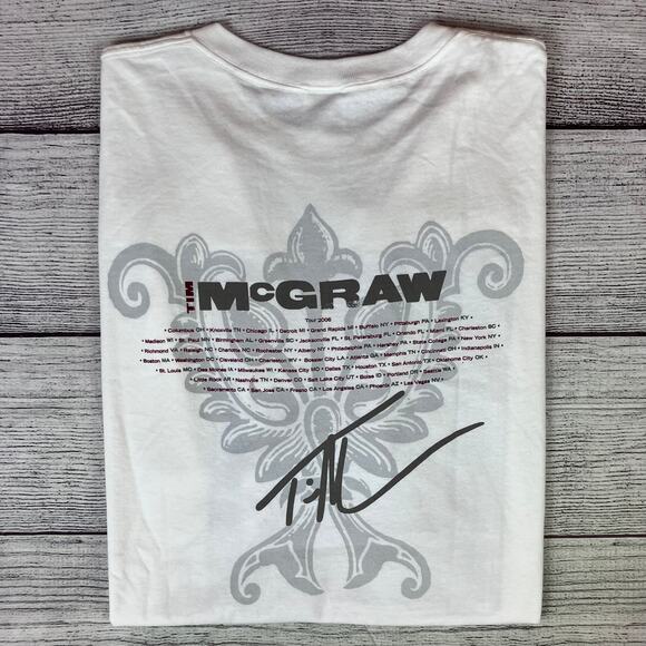 2006 Tim McGraw Country Music Tour T-shirt - Picture 2 of 7